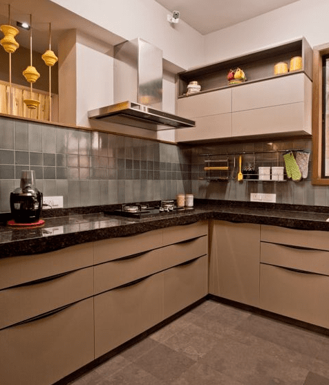 parallel kitchen cabinets design