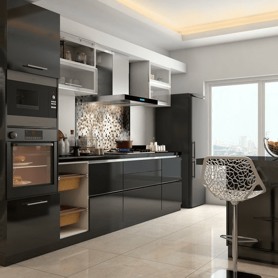parallel kitchen designs india